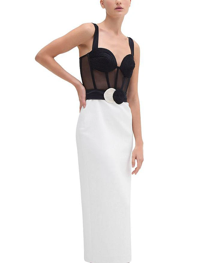PatBO Rope Trim Corset Dress 2