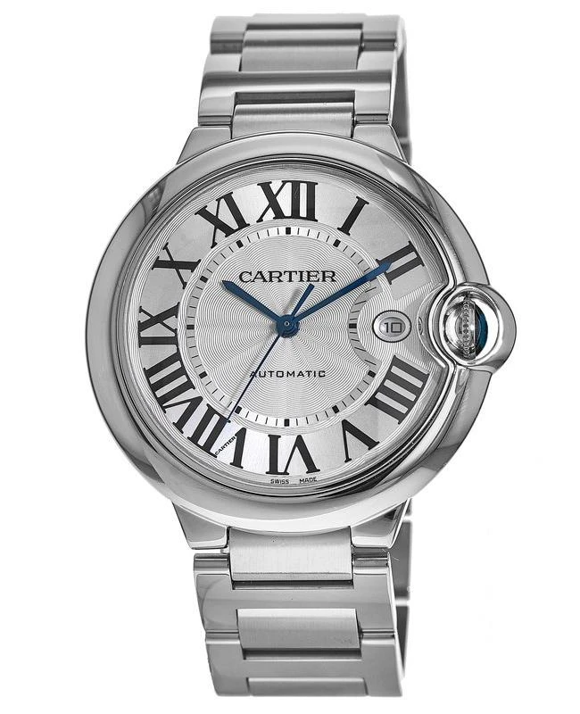 Cartier Cartier Ballon Bleu 42mm Silver Dial Steel  Men's Watch W69012Z4-PO 1