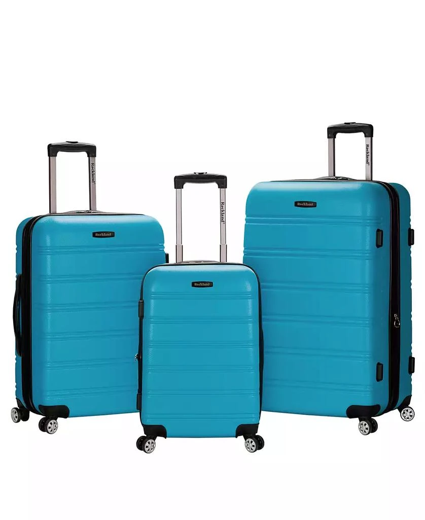 Rockland Melbourne 3-Pc. Hardside Luggage Set 1
