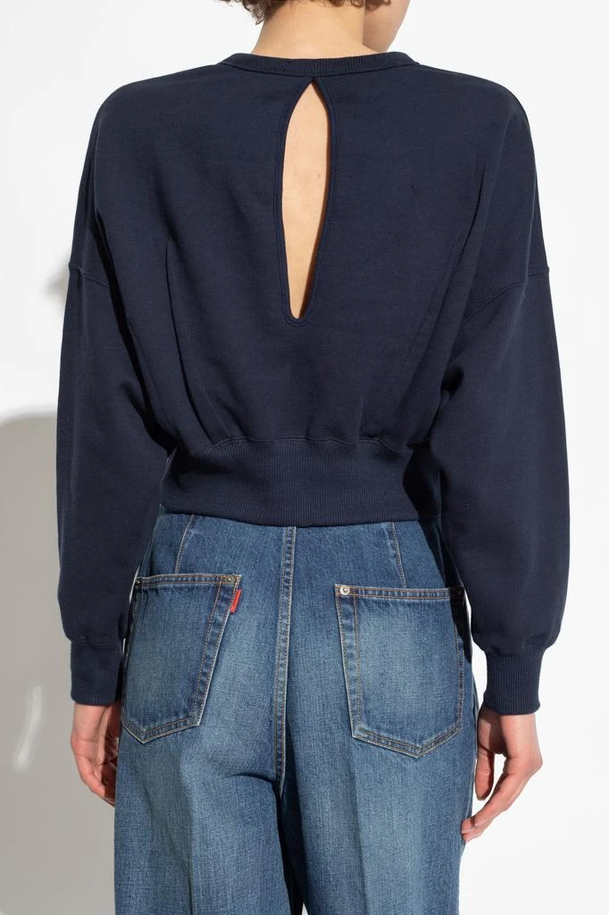 UNDERCOVER Cropped sweatshirt with cut-outs 4