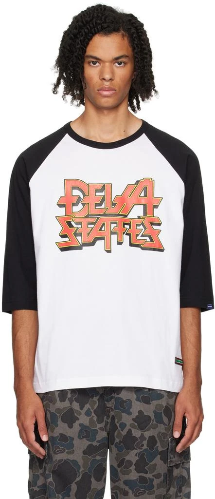 DEVÁ STATES Black & White Bats T-Shirt 1