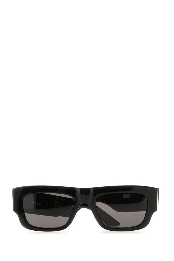 Alexander Mcqueen Black acetate Punk Rivet sunglasses 1