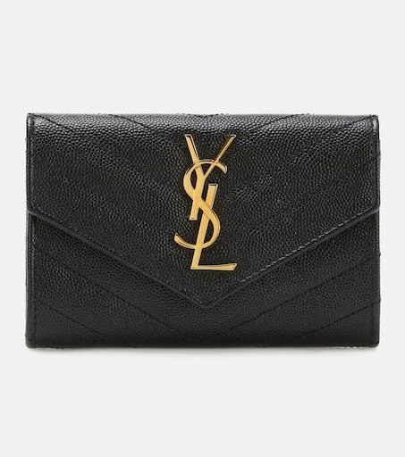 Yves Saint Laurent Monogram Small leather wallet 1