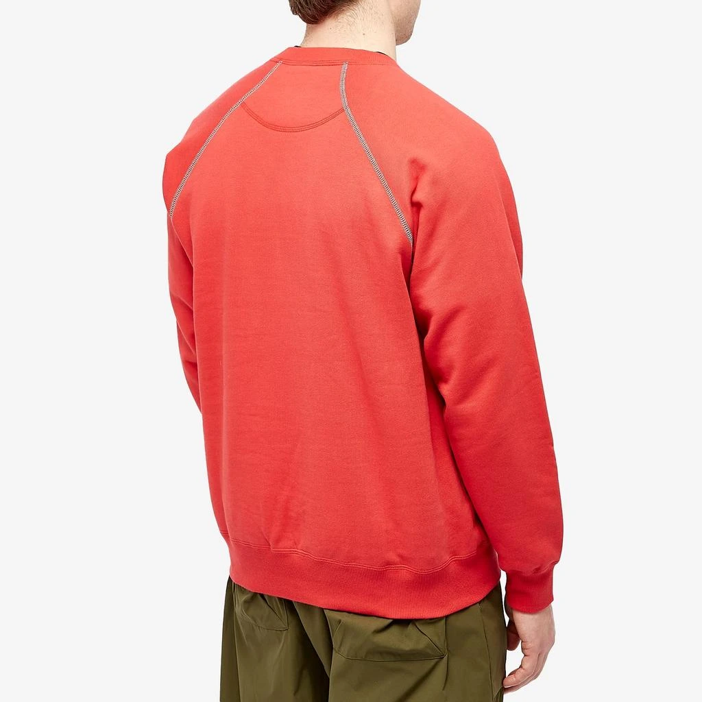 And Wander and wander x Maison Kitsune Crew Sweat 3