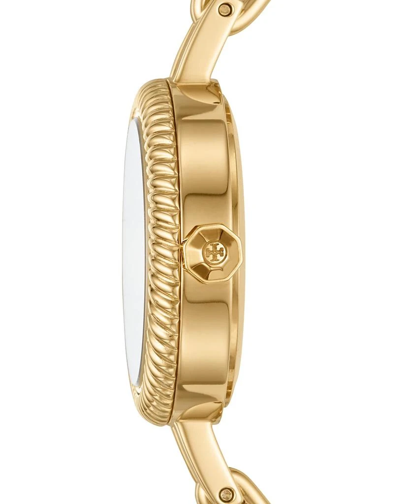 Tory Burch 27mm Reva Bangle Watch Gift Set w/ Top Rings, Gold 2
