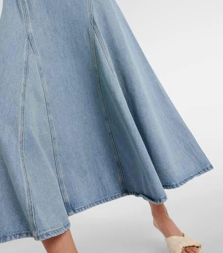 Re/Done Western denim midi dress 5