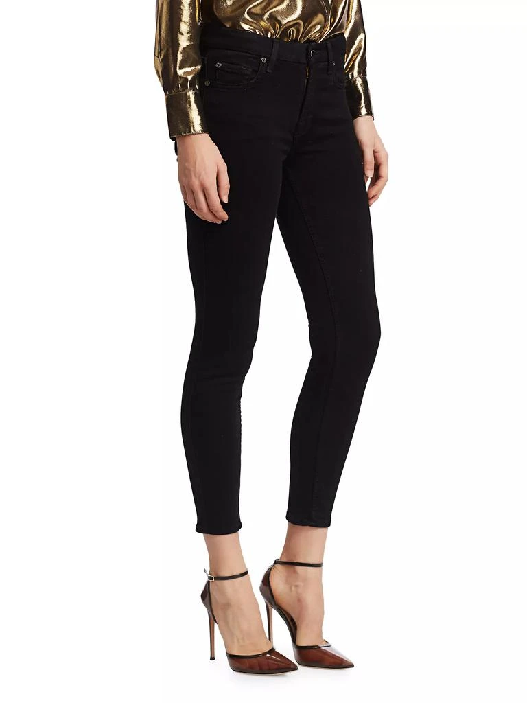 7 For All Mankind Mid-Rise Ankle Skinny Jeans 4