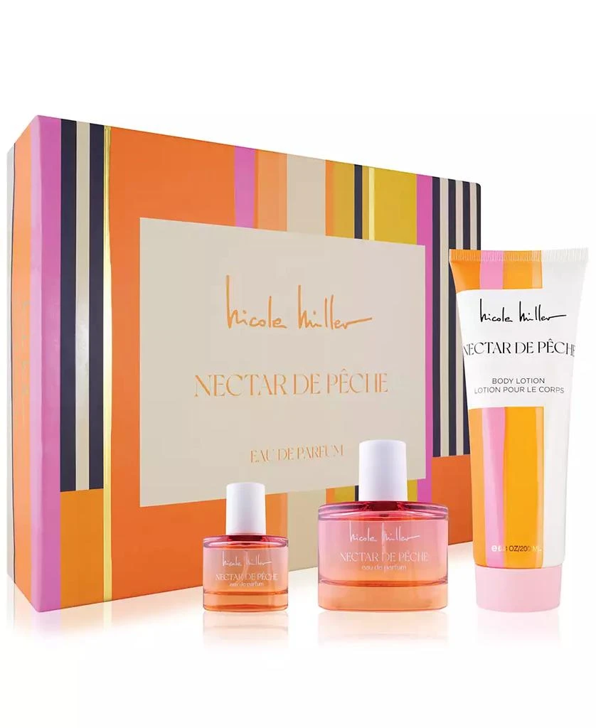 Nicole Miller 3-Pc. Nectar de Pèche Eau de Parfum Gift Set 1