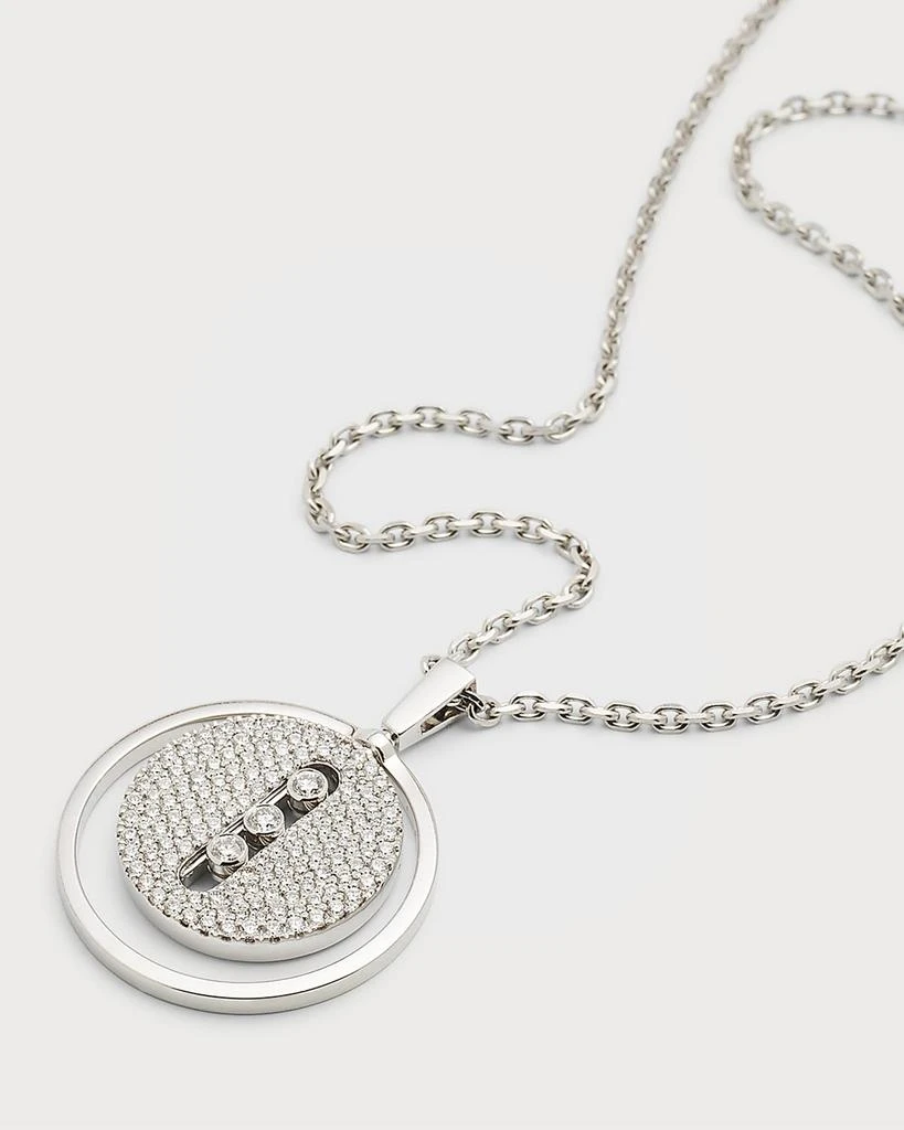 Messika Lucky Move 18K White Gold Diamond Necklace 3
