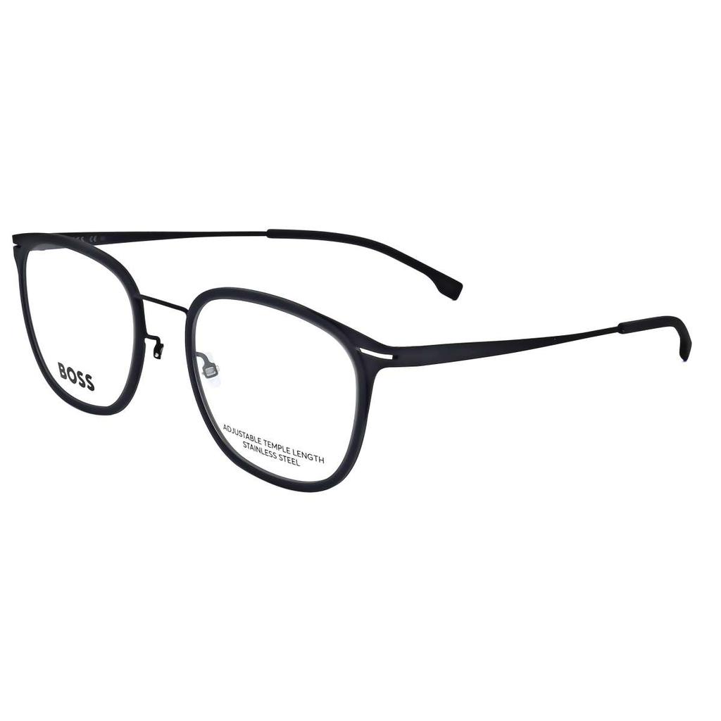 Hugo Boss Hugo Boss Men's Black Round Opticals
