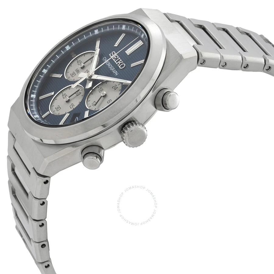 Seiko Sport Chronograph Quartz Blue Dial Men's Watch SSB453P1 2