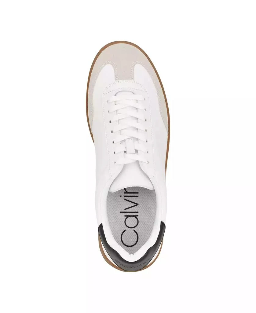 Calvin Klein Men's Hallon Lace-up Casual Sneakers 4