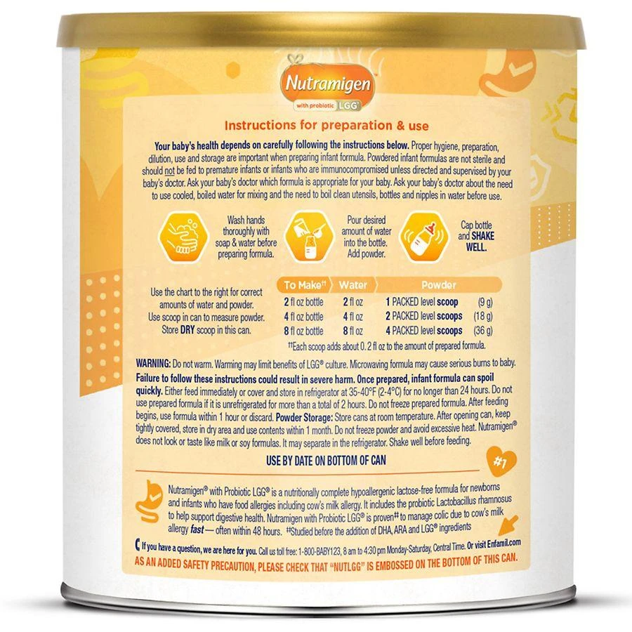 Enfamil Infant Formula Hypoallergenic & Lactose Free with Enflora LGG Powder 2