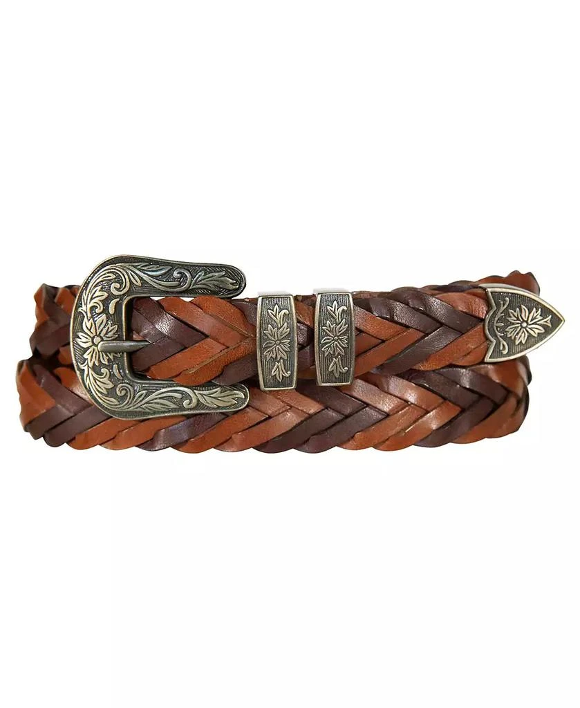 Lucky Brand Women's Western Braid Belt 1