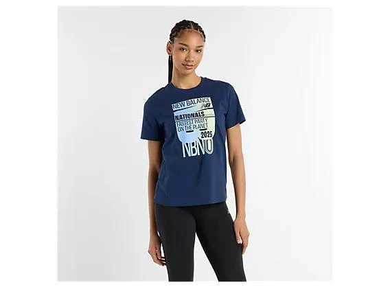 New Balance NB Nationals Outdoor Net Logo T-Shirt 1