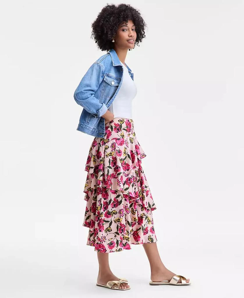 On 34th Women's Tiered Ruffle Midi Skirt, Macy's Exclusive 2