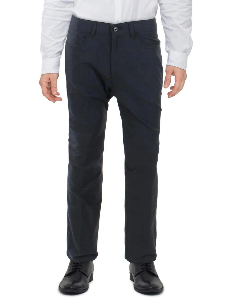 Kenneth Cole Mens Slim Fit Knit Chino Pants 1