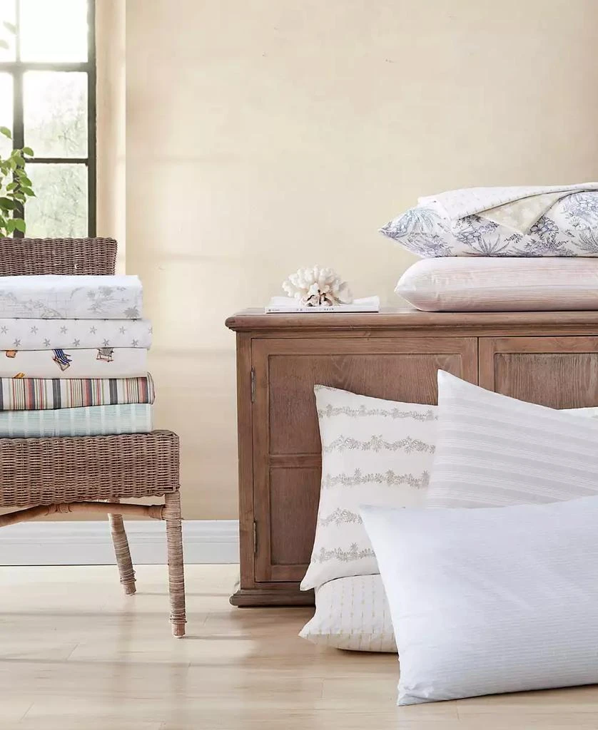 Tommy Bahama Tommy Bahama Beach Chairs Cotton Percale 4 Piece Sheet Set, Queen 4