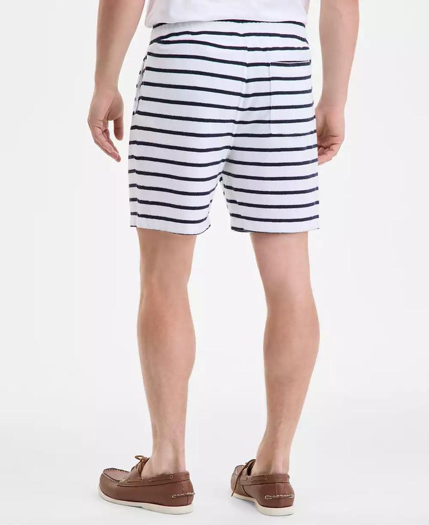 Club Room Men's Bengal Striped Terry Cloth Shorts, Exclusively at Macy's