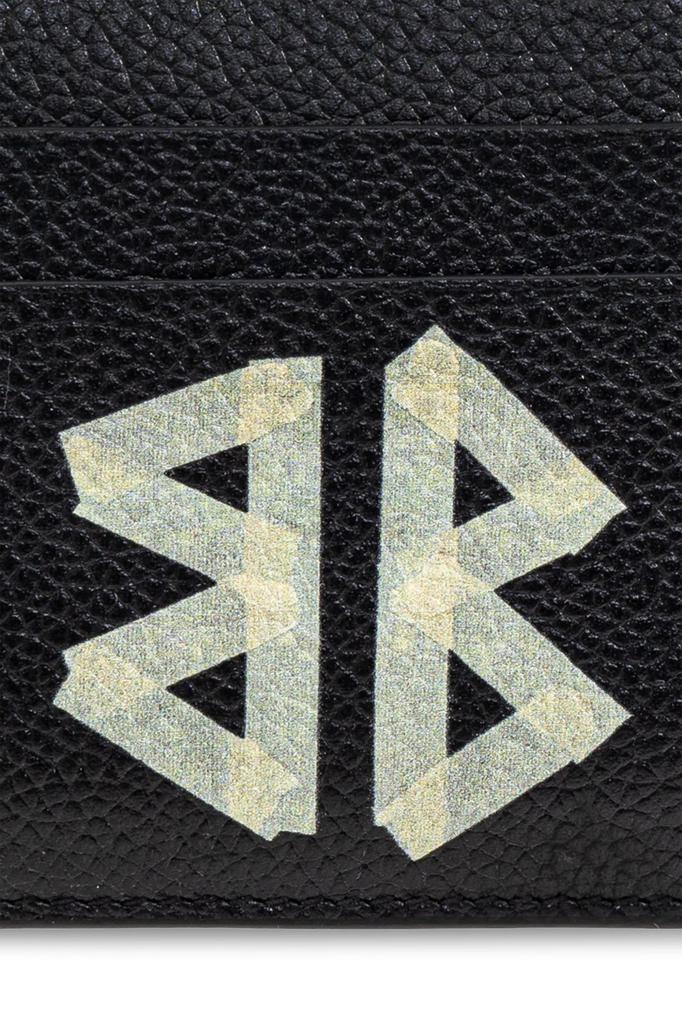 Shop Balenciaga BB Logo Tape Type Cash Card Holder on Sale at