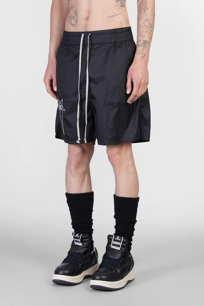Rick Owens Shorts Shorts In Black Polyamide 2