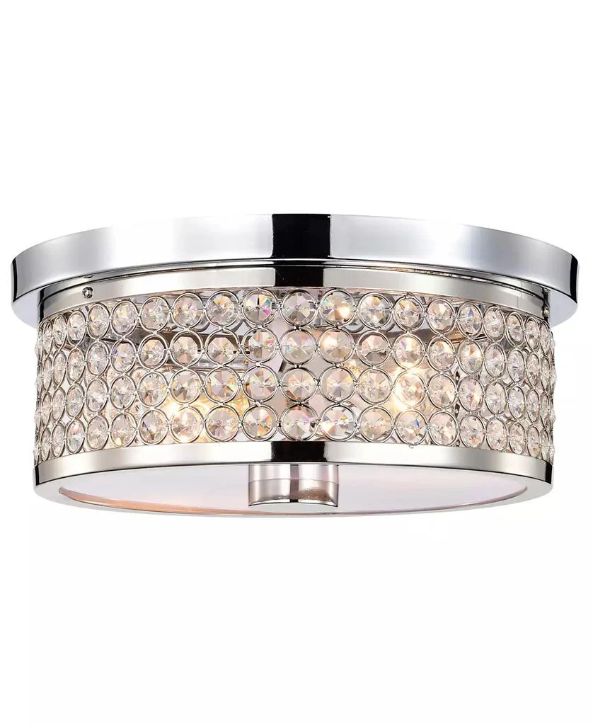 Home Accessories 12" Pieni 2-Light Indoor Semi-Flush Mount Ceiling Light