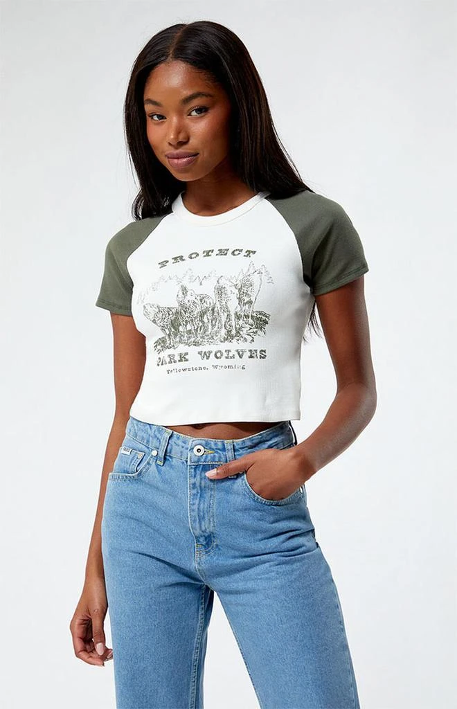 PS / LA Protect Park Wolves Raglan T-Shirt 1