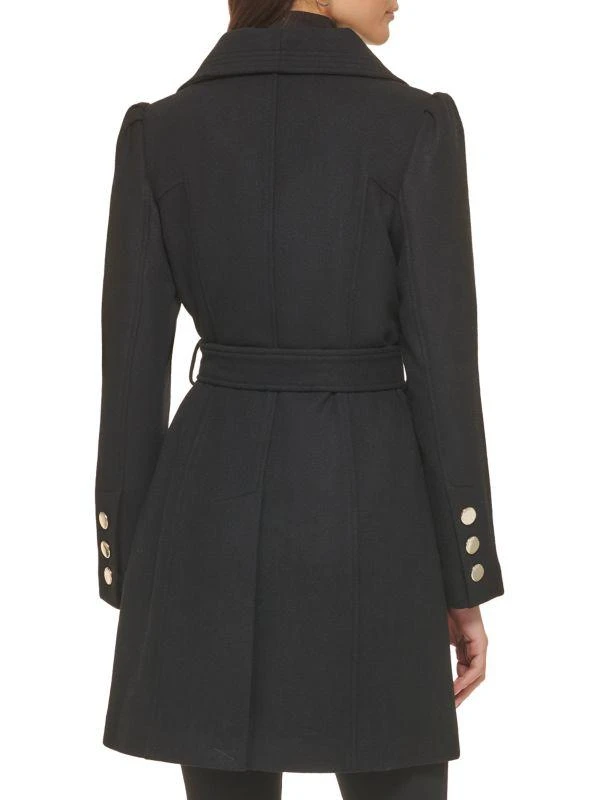 GUESS Wool Blend Peacoat 2