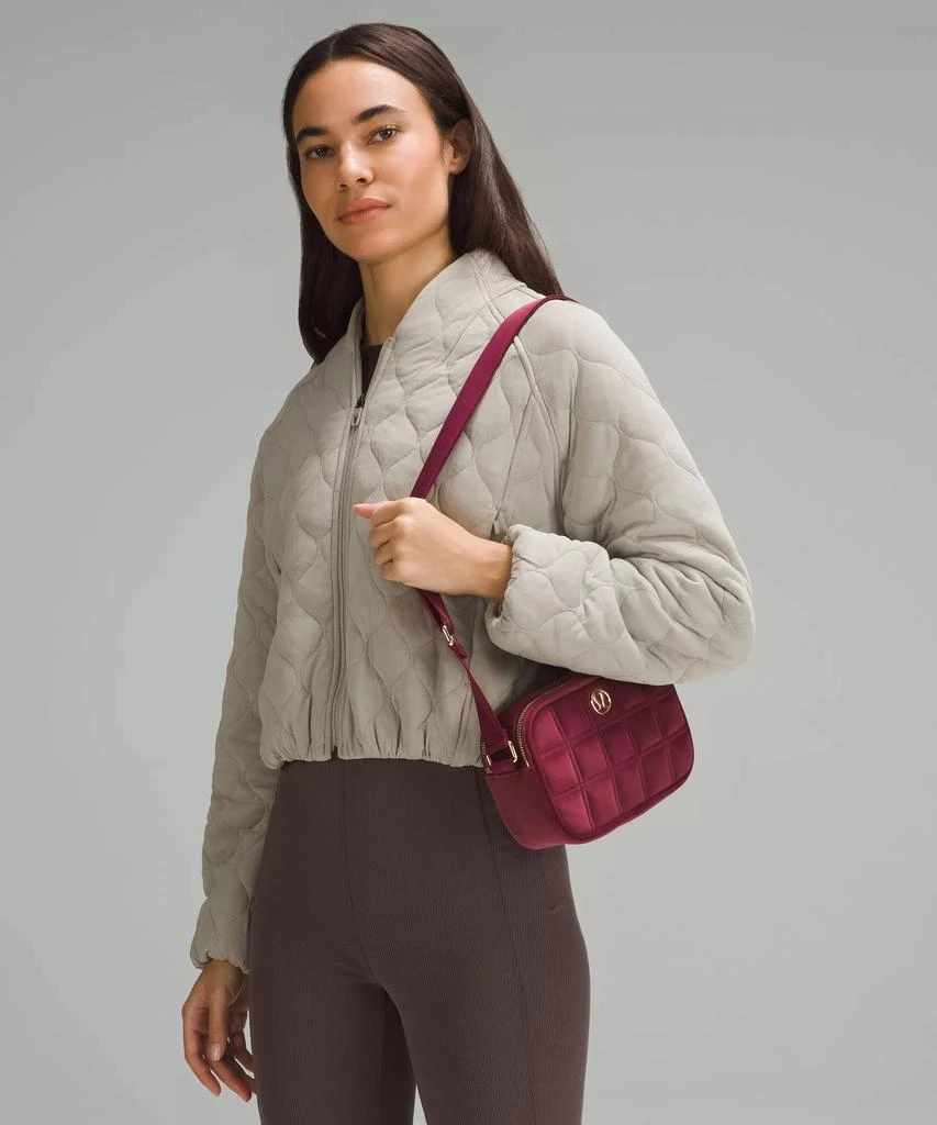 lululemon Crossbody Camera Bag 2L *Quilted Velour 2