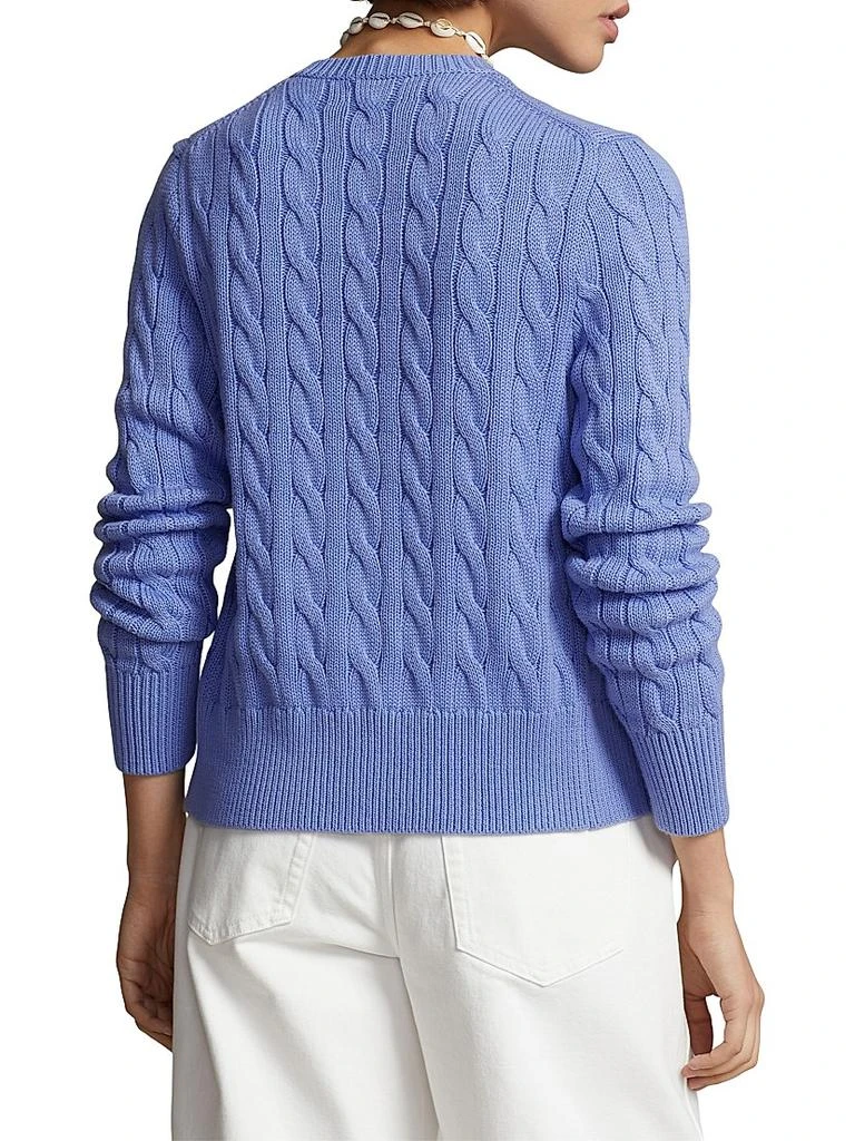 Ralph Lauren Cable-Knit Crewneck Cardigan 4