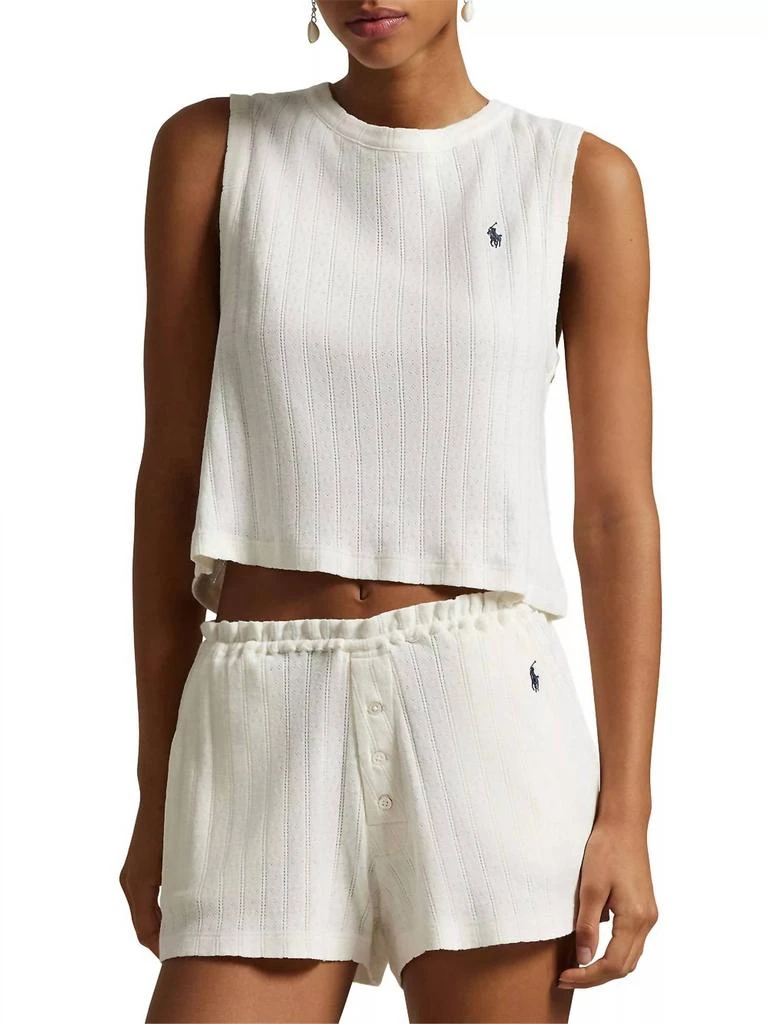 Ralph Lauren Polo Ralph Lauren - Pointelle Cami Short Pajamas