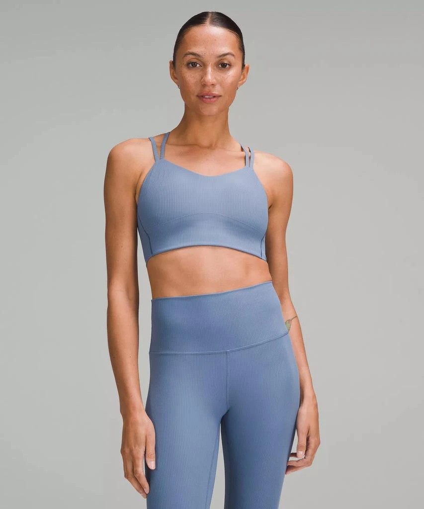 lululemon Like a Cloud Longline Ribbed Bra *Light Support, D/DD Cups 5