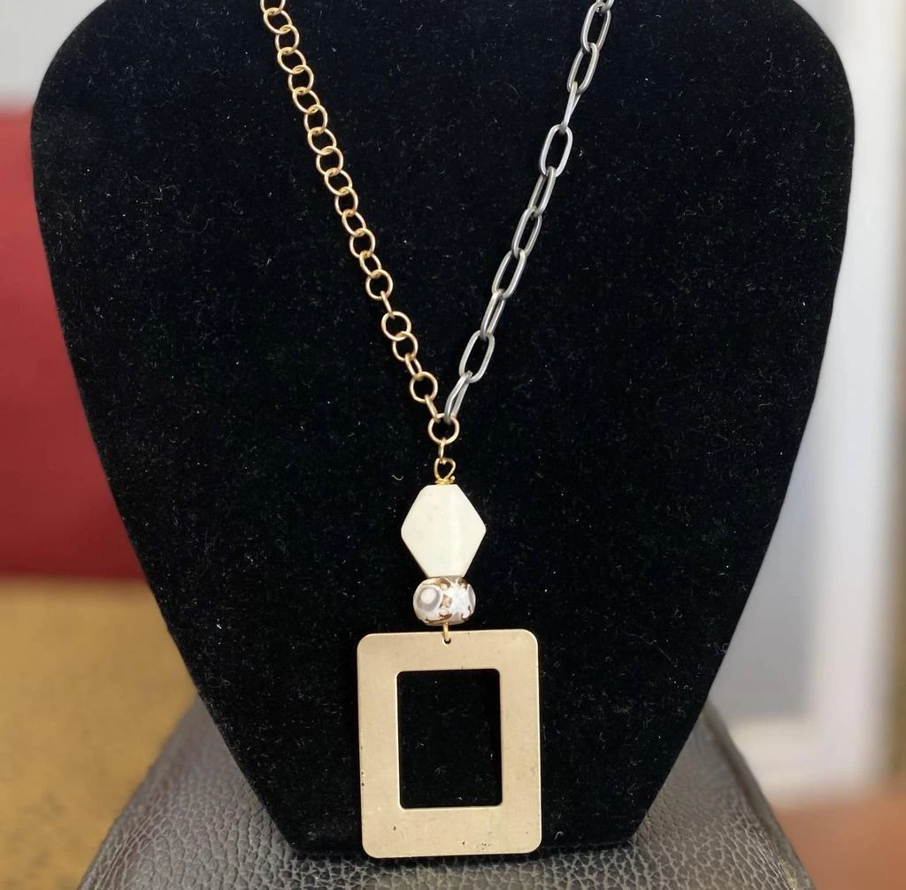 Triple Play Jewelry Triple Play Jewelry - Women
s Two Toned Necklace