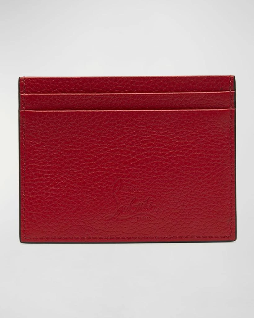 Christian Louboutin Kios Card Case in Leather with Loubinthesky Spikes 6