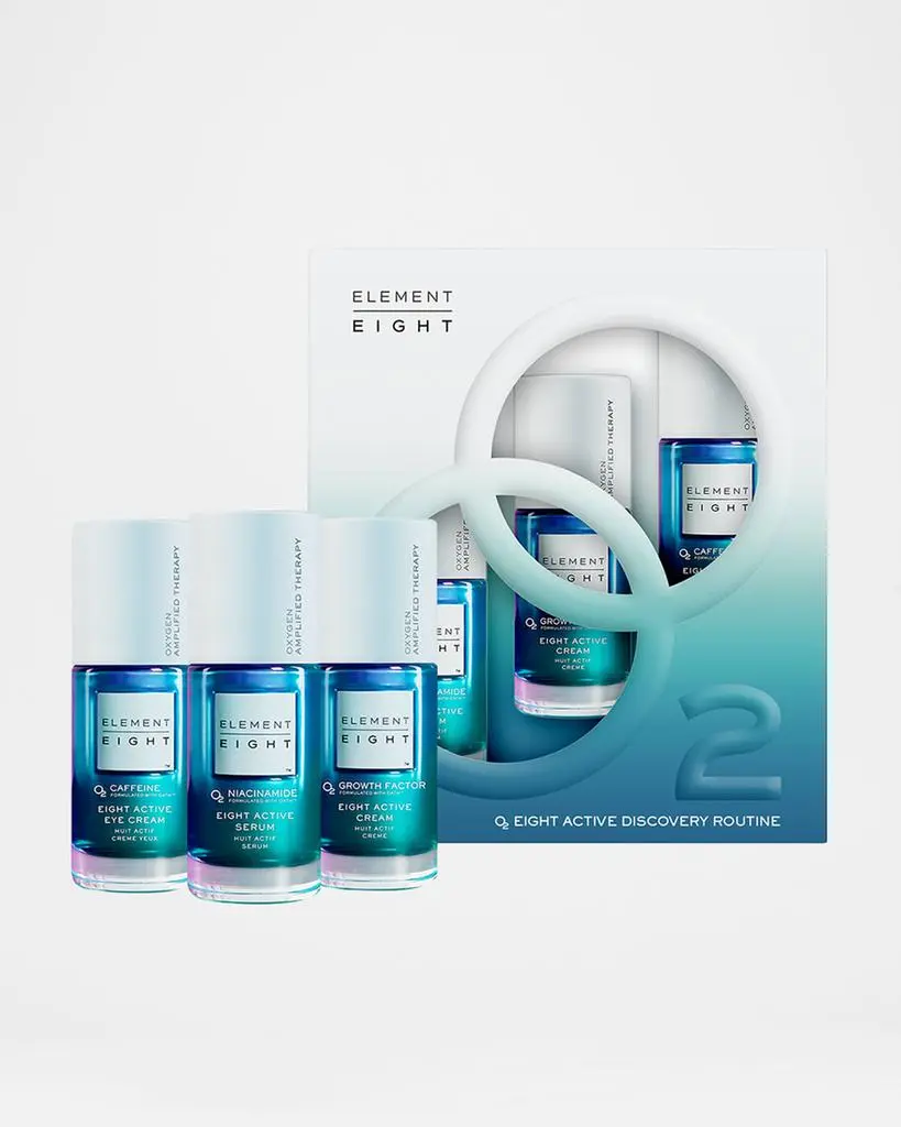 Element Eight O2 Eight Active Holiday Discovery Trio