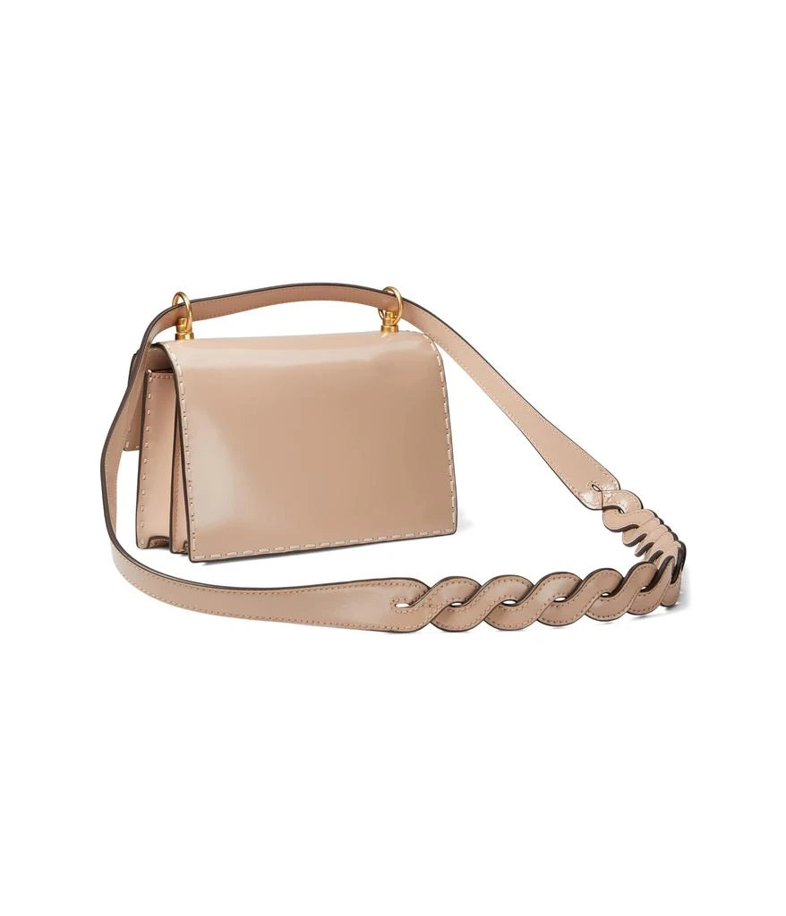 Tory Burch Miller Spazzolato Pick Stitch Small Flap Shoulder Bag 2