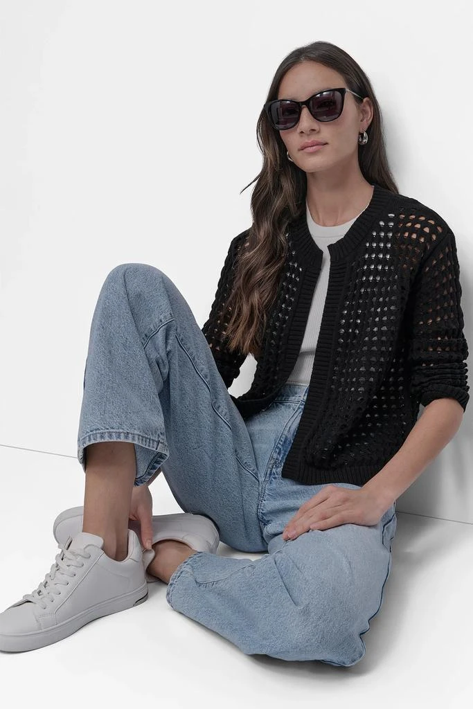 DKNY OPEN FRONT SWEATER 6