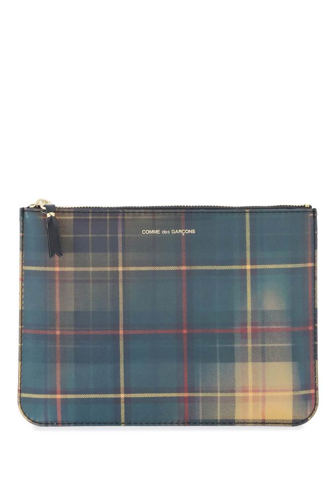 COMME DES GARCONS WALLET lenticular-effect pouch