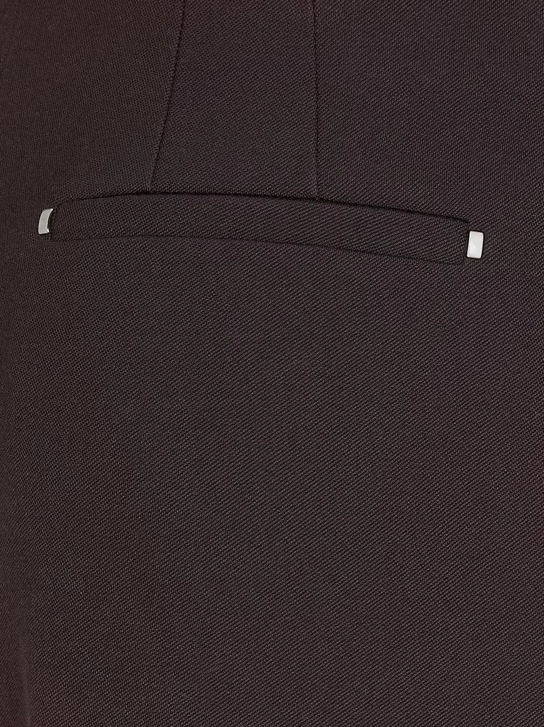 Fendi Virgin wool trousers with metal ff details 5