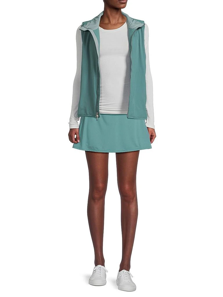 Zero Restriction Saige Quilted-Side Zip-Up Vest 2