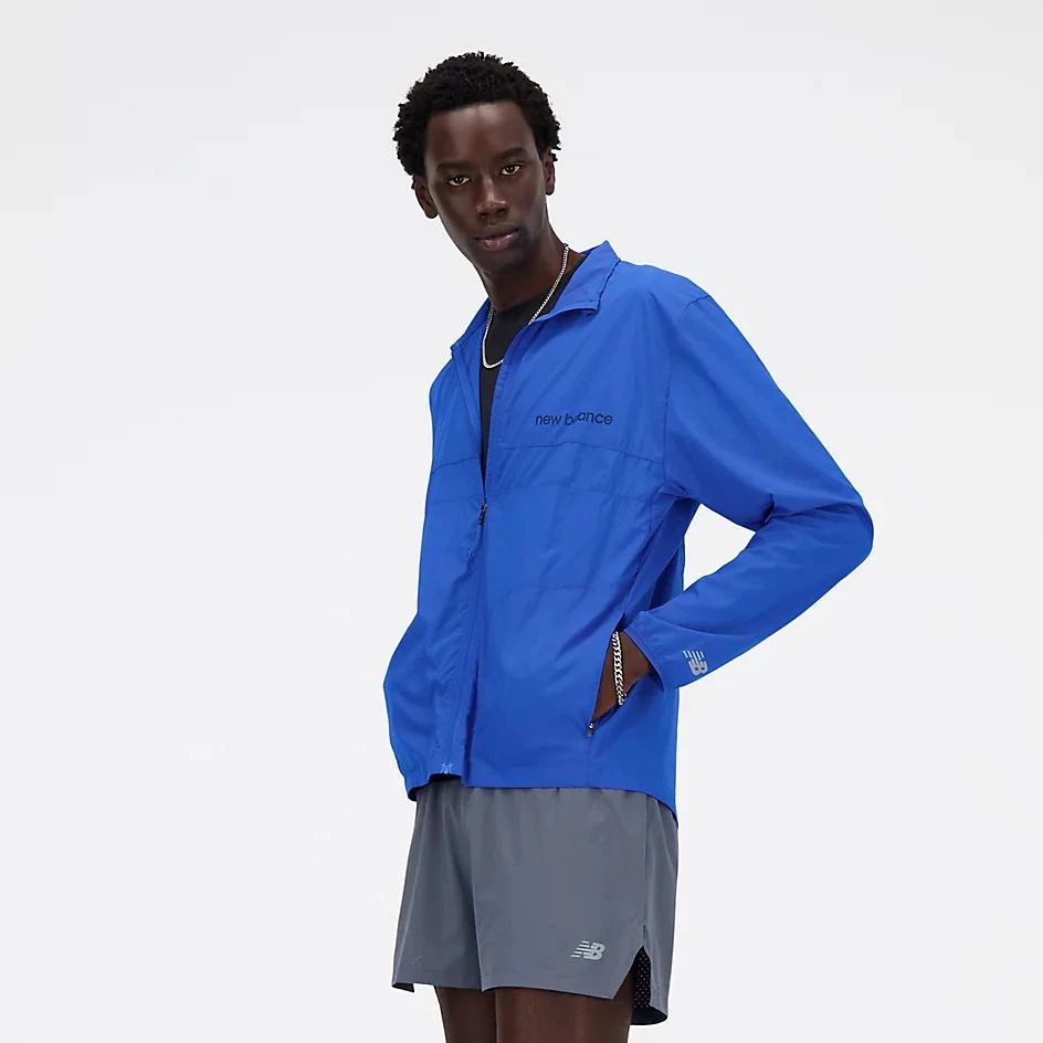 New Balance Athletics Graphic Packable Jacket from New Balance Outlet