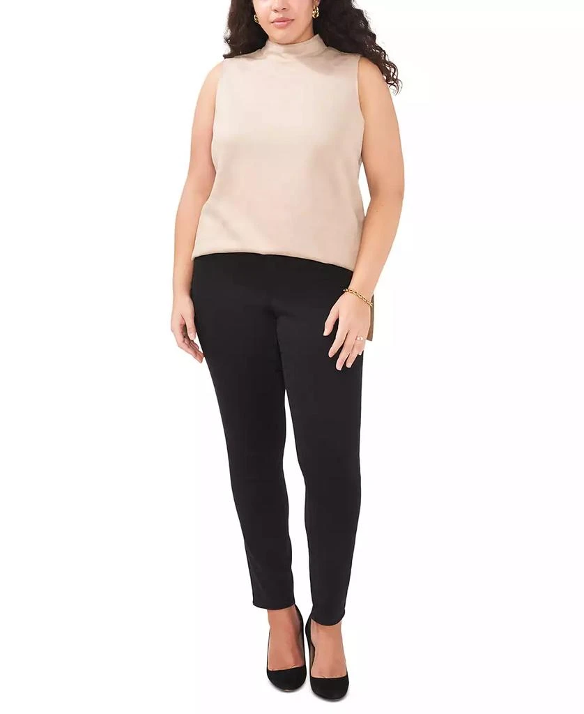 Vince Camuto Plus Size Sleeveless Faux-Suede Top 3