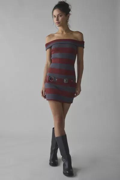 The Ragged Priest The Ragged Priest Pixie Off-The-Shoulder Mini Dress