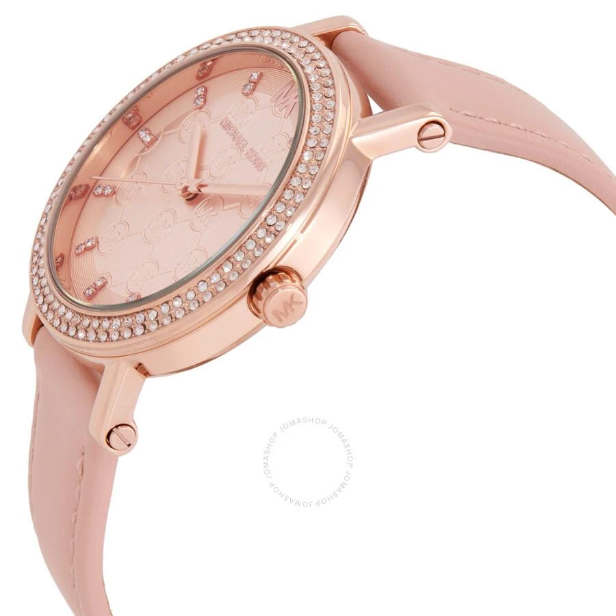 Michael Kors Corey Quartz Crystal Rose Gold Dial Ladies Watch MK2987 2