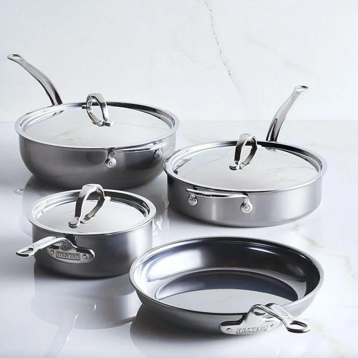 Hestan NanoBond® Molecular Titanium 7-Piece Cookware Set - Exclusive