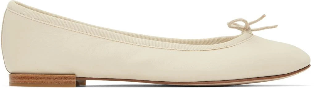 Repetto Off-White Cendrillon Ballerina Flats 1