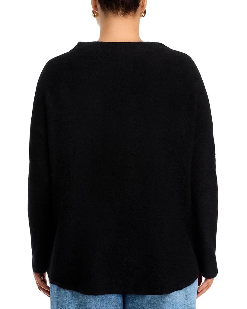 Bloomingdale's Mock Neck Brushed Cashmere Sweater - Exclusive 8