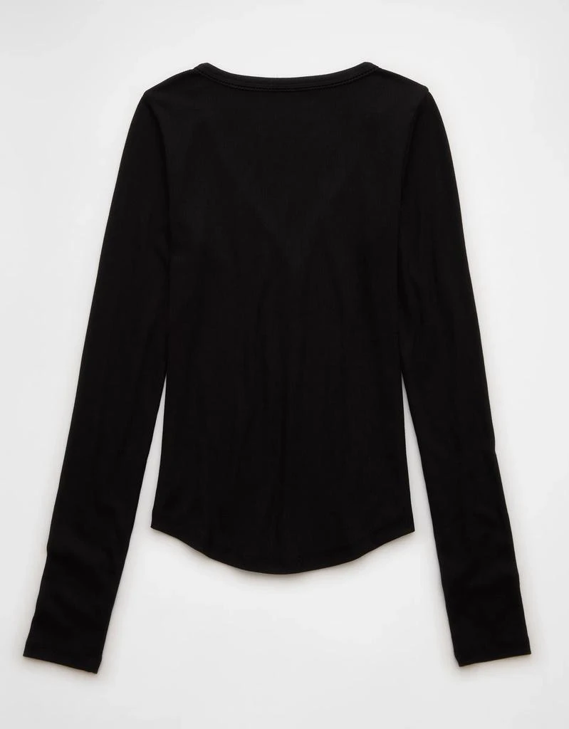 AE AE Long-Sleeve Henley T-Shirt 4