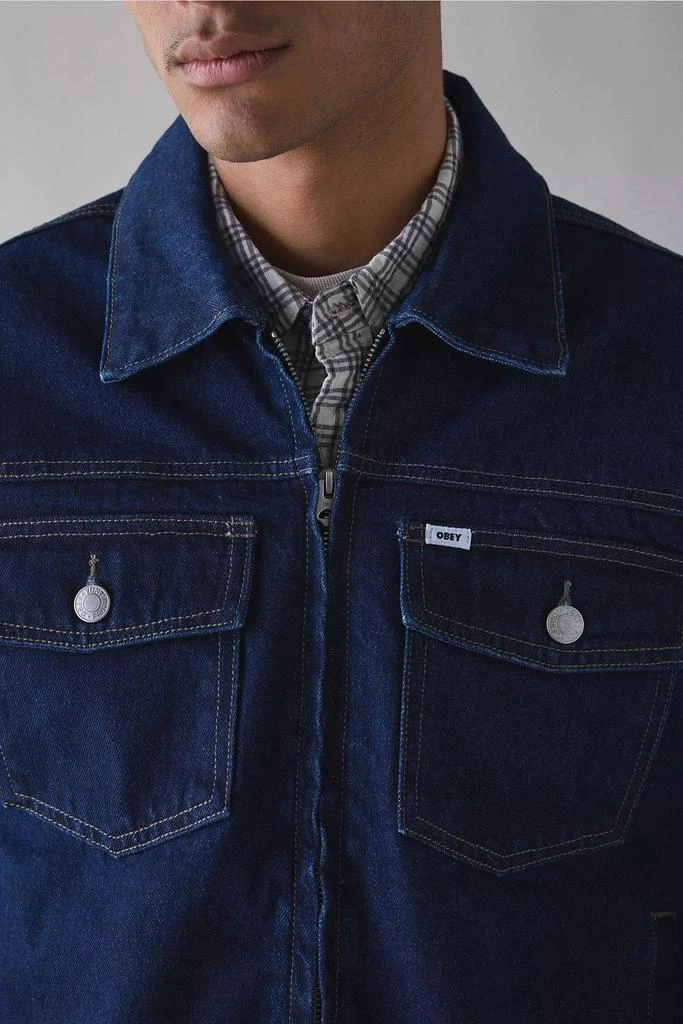 Obey OBEY Base Denim Trucker Jacket 4