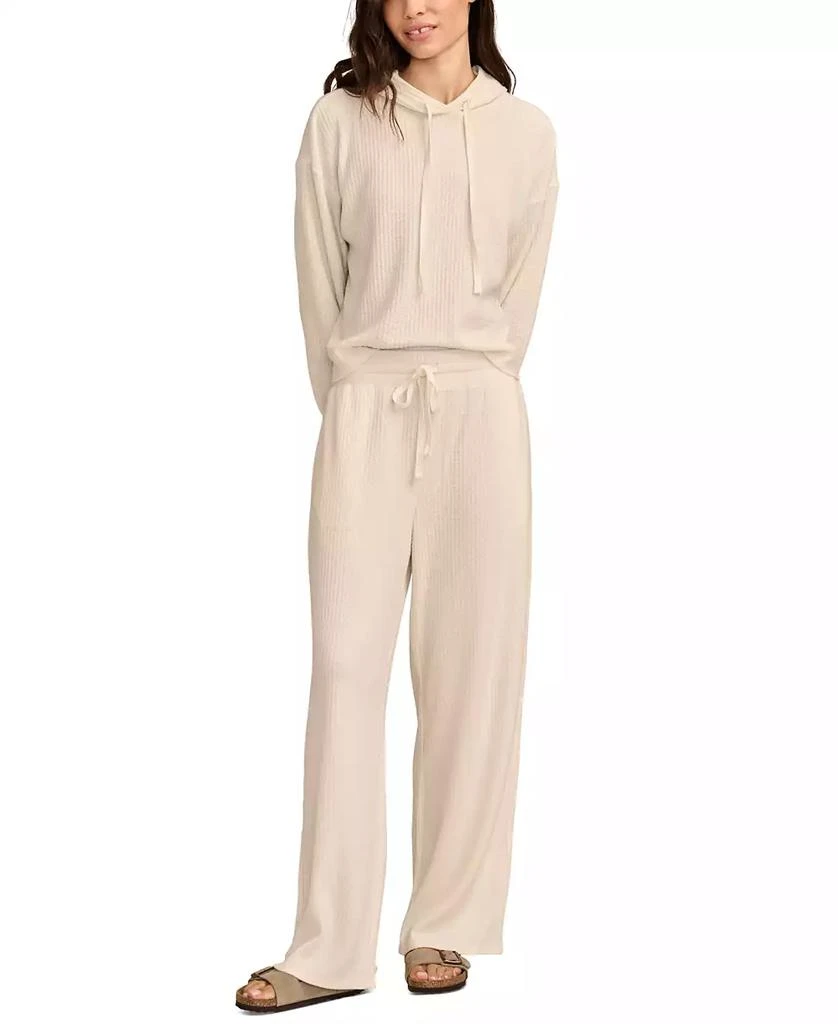 Lucky Brand Women's Cloud Waffle Wide-Leg Pants 1